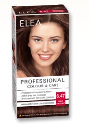 Kit Hair Color 6.47 Light Chestnut 60ml Elea