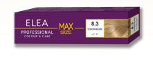 Max Size Hair Color 8.3 Golden Blond 100ml Elea