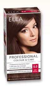 Kit Hair color 5.0 Light Brown 60ml Elea